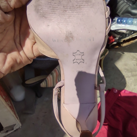 VTG Ginni Bini pink heels size 9M - Picture 3 of 13